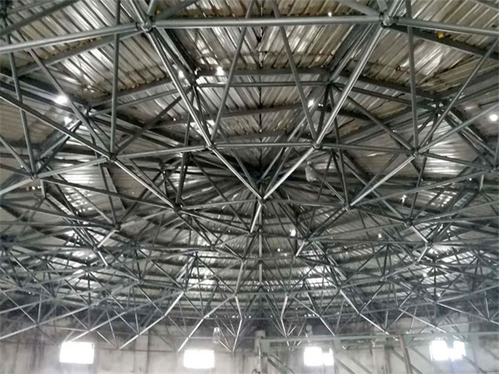陕西洗煤厂蓄水池网架